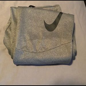 Grey Nike jogging pants